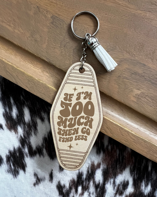 go find less keychain