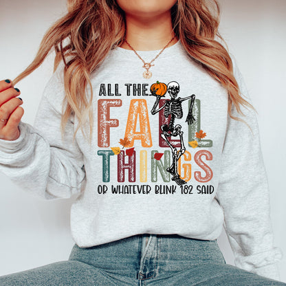 All The Fall Things Graphic Sweatshirt