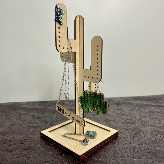 Cactus Earring Stand